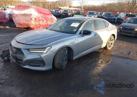 2021 Acura Tlx A-Spec Package z USA, uszkodzony, nr VIN 19UUB6F53MA001355